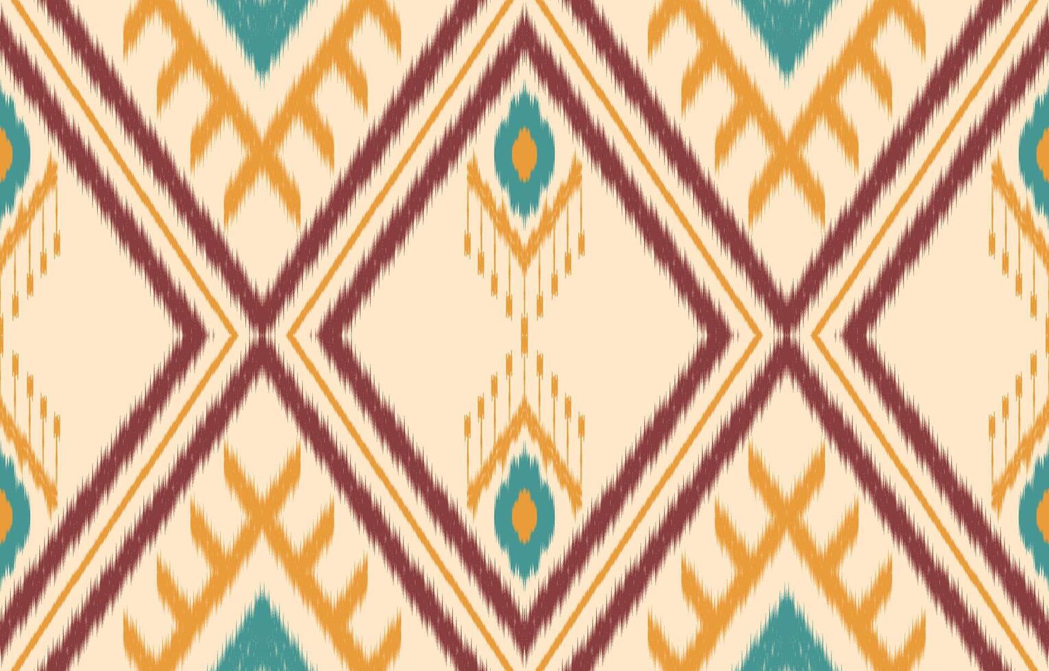 ethnique abstrait ikat art. aztèque ornement imprimer. géométrique ethnique modèle sans couture Couleur Oriental. conception pour Contexte ,rideau, tapis, fond d'écran, vêtements, emballage, batique, vecteur illustration.