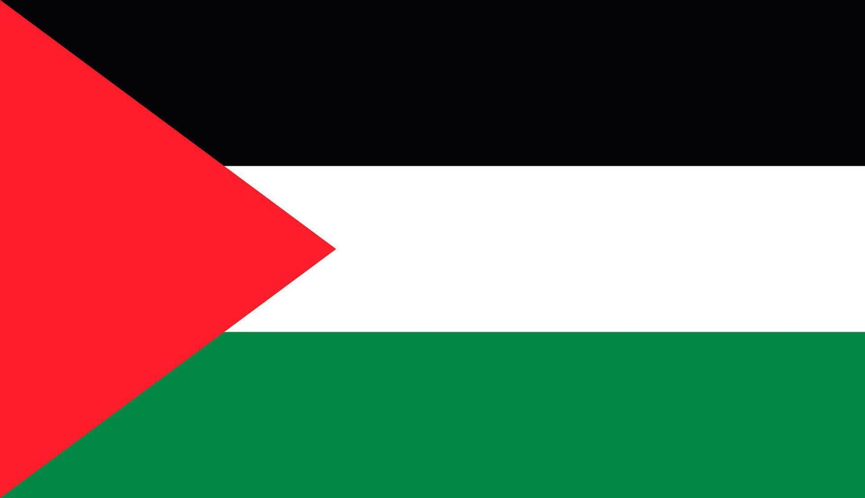 Palestine drapeau vecteur conception modèle. Palestine nationale drapeau