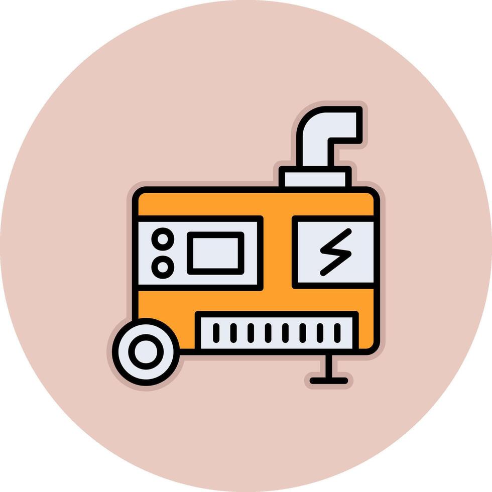 électrique Générateur vecteur icône