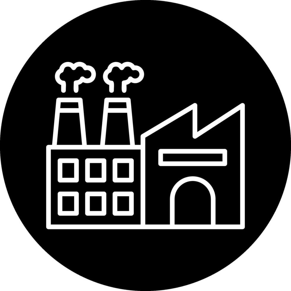 les industries vecteur icône