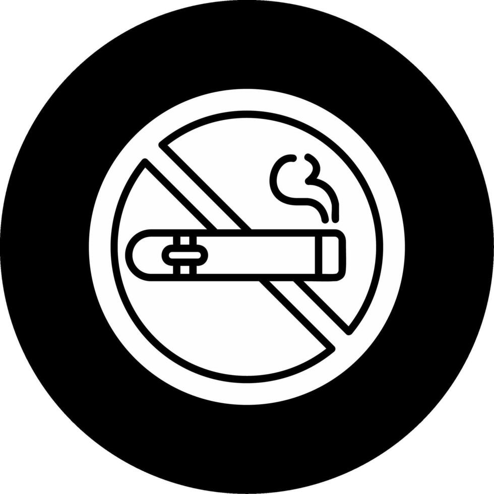 aucune icône de vecteur de cigare