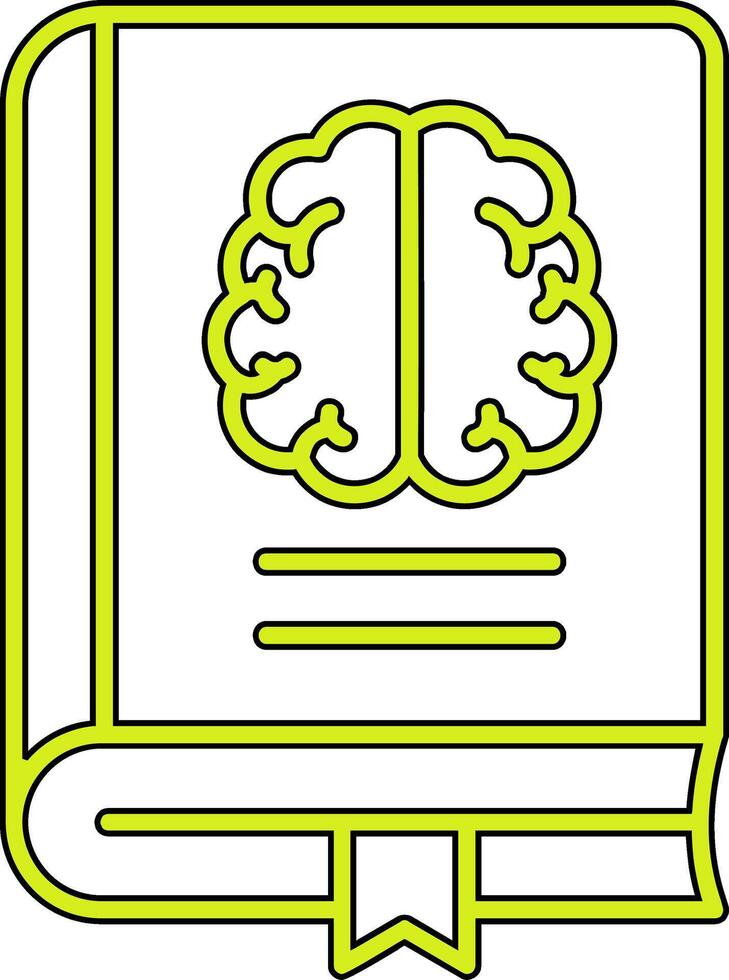 neurologie livre vecteur icône