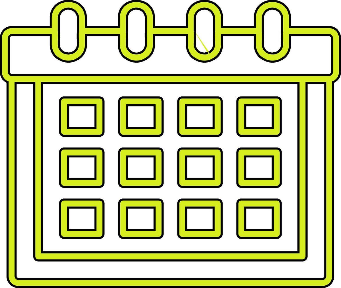 icône de vecteur de calendrier