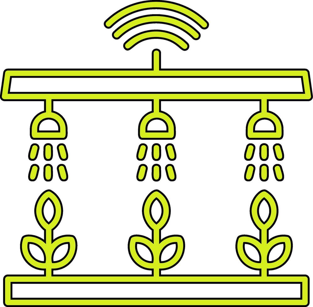 icône de vecteur de ferme intelligente