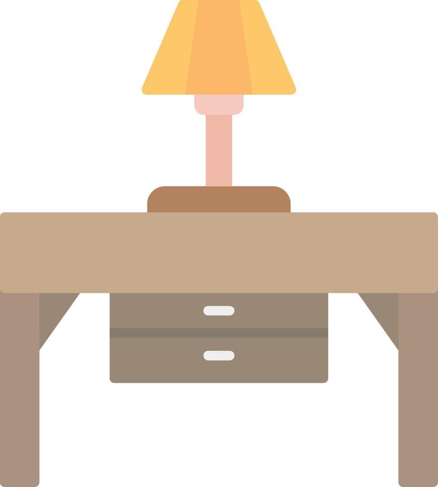 console table plat lumière icône vecteur