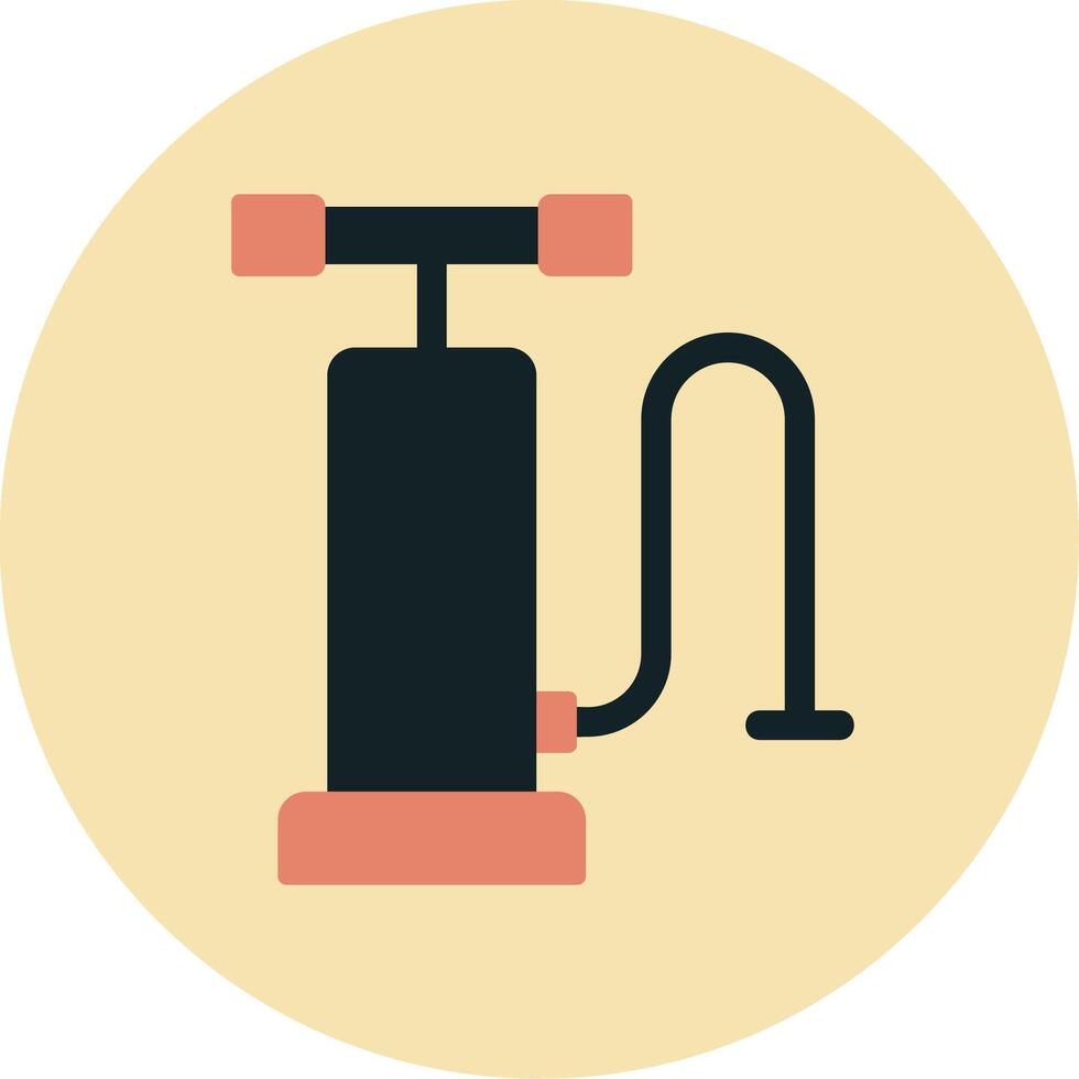 icône de vecteur de pompe à air
