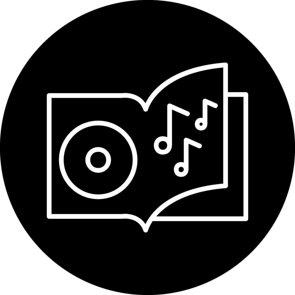 icône de vecteur de livre audio