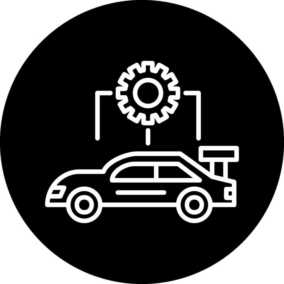 voiture configuration vecteur icône