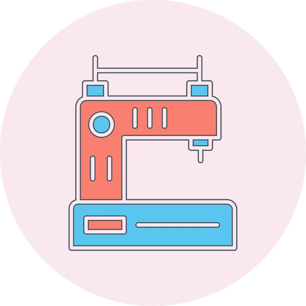 icône de vecteur de machine à coudre