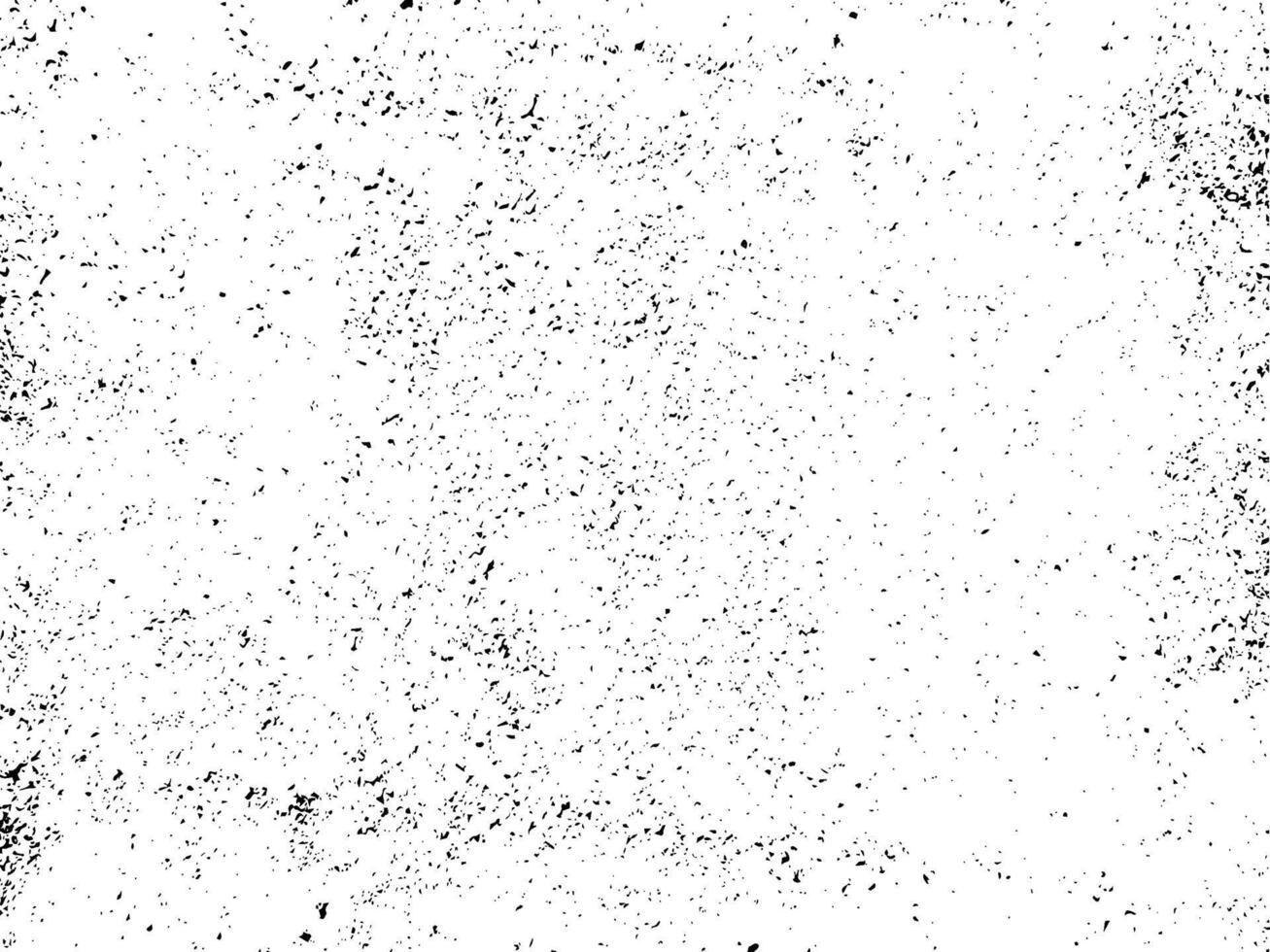 une noir et blanc vecteur de une blanc Contexte avec une lot de taches, grunge texture Contexte vecteur avec ancien point effet