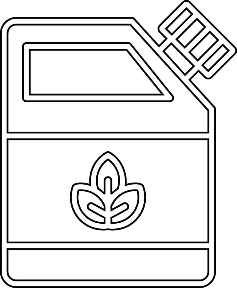 icône de vecteur de carburant écologique