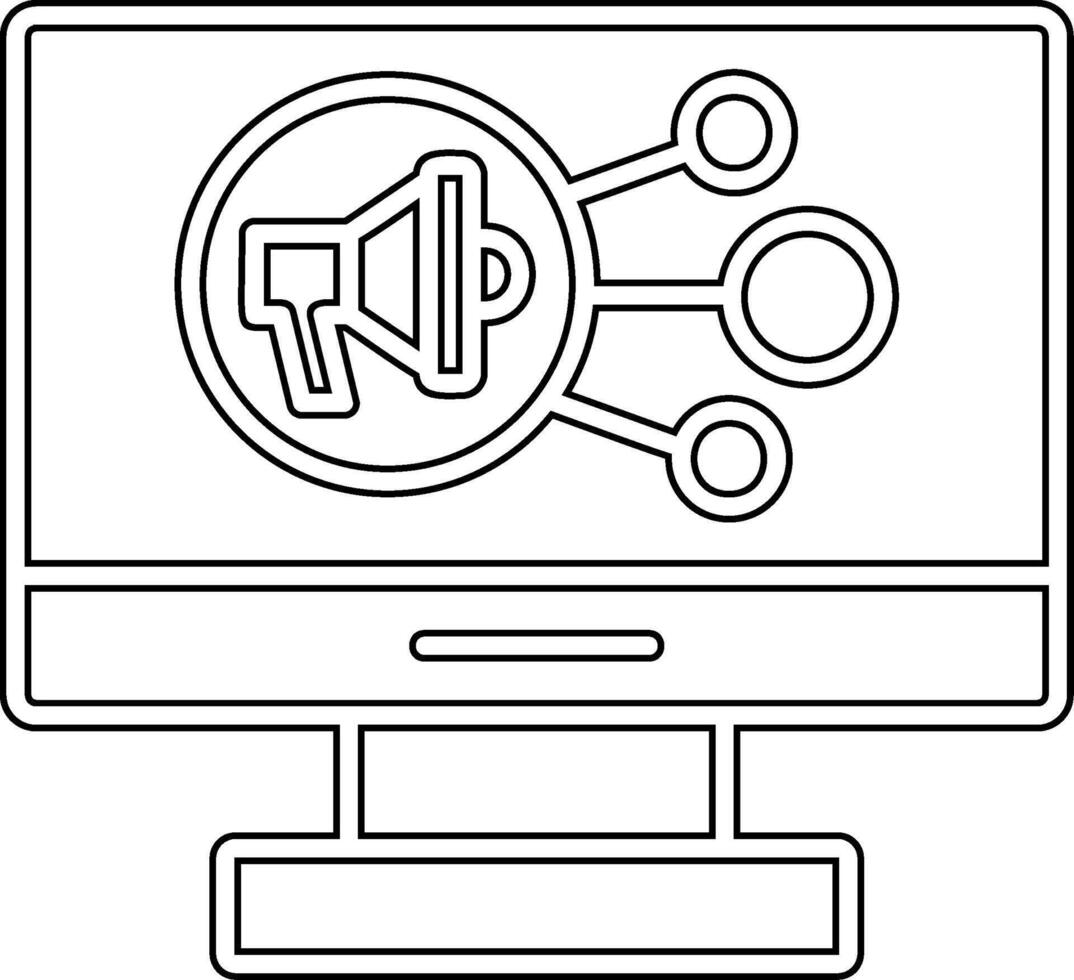 icône de vecteur de médias sociaux