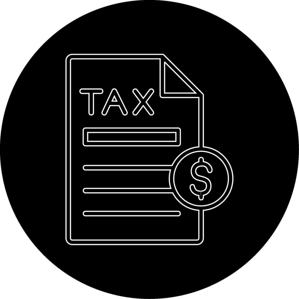 impôt Paiement vecteur icône