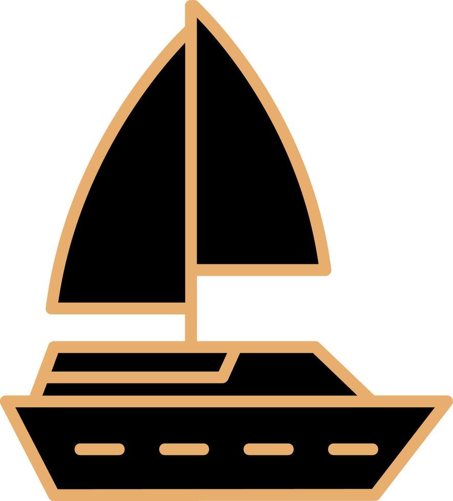 icône de vecteur de bateau