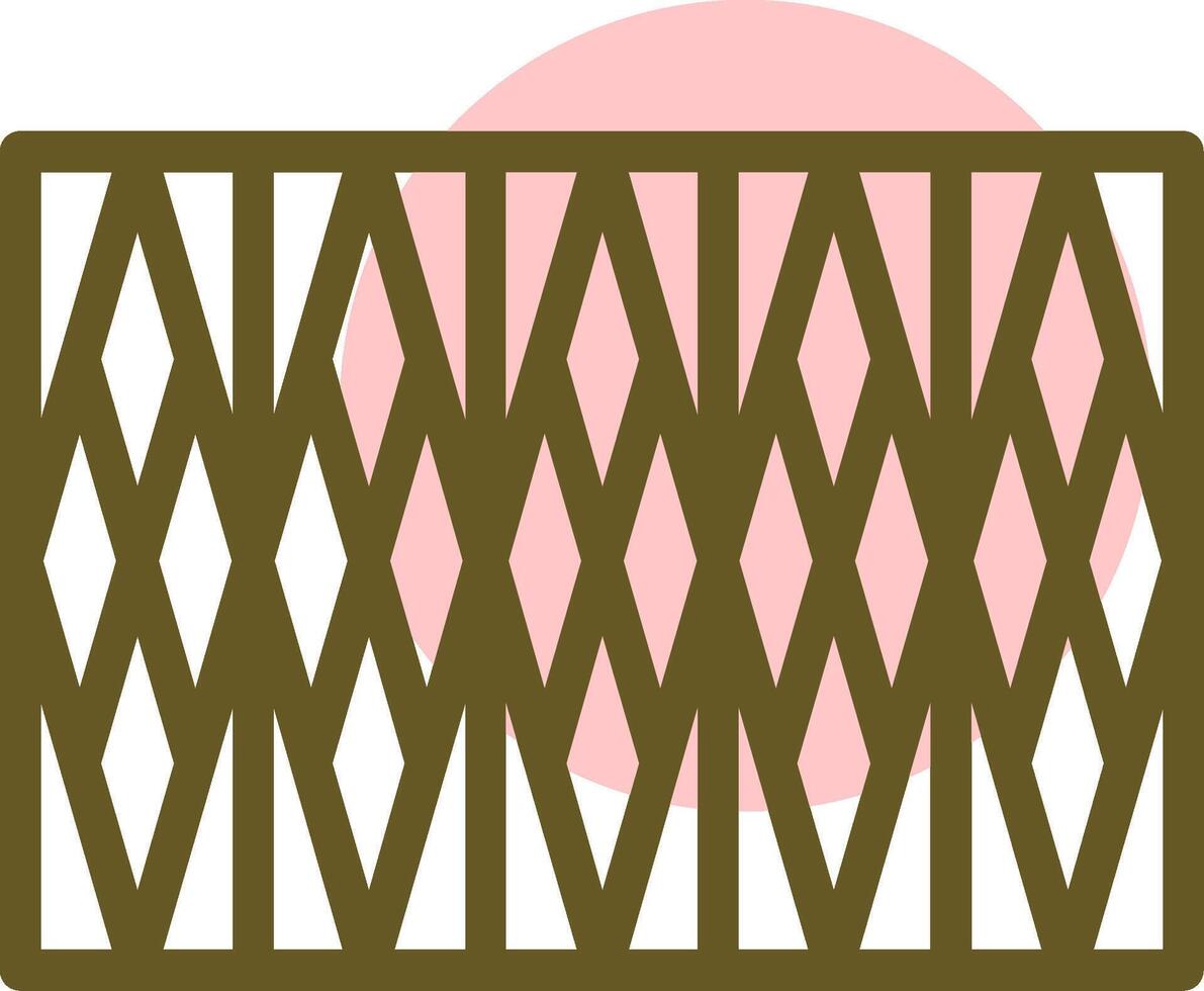 camouflage filets linéaire cercle icône vecteur