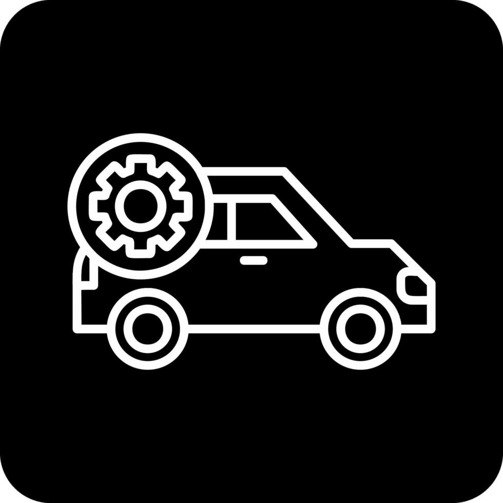icône de vecteur de réglage de voiture
