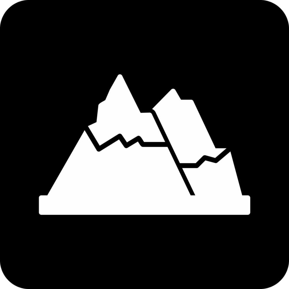 icône de vecteur de montagne