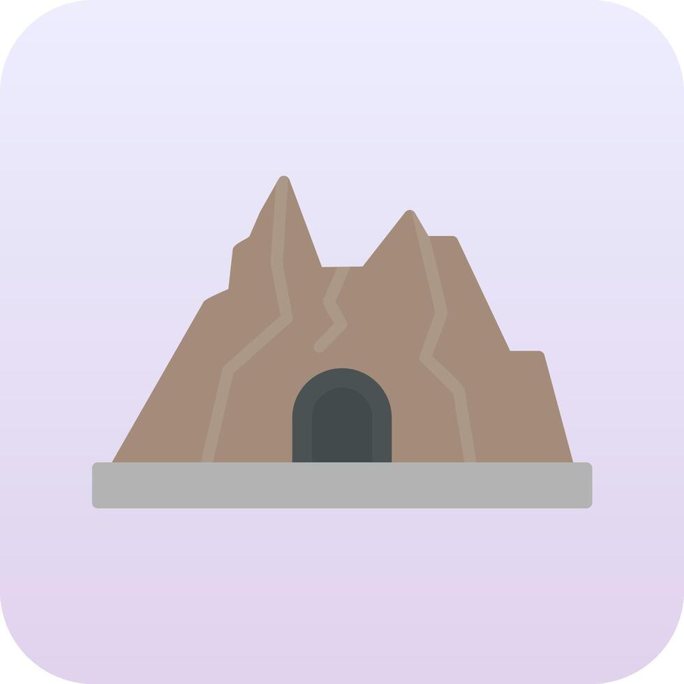 icône de vecteur de grotte