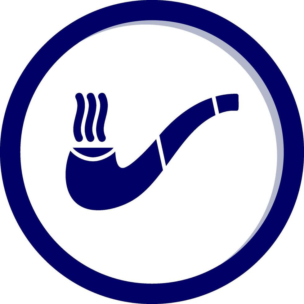 icône de vecteur de pipe à fumer
