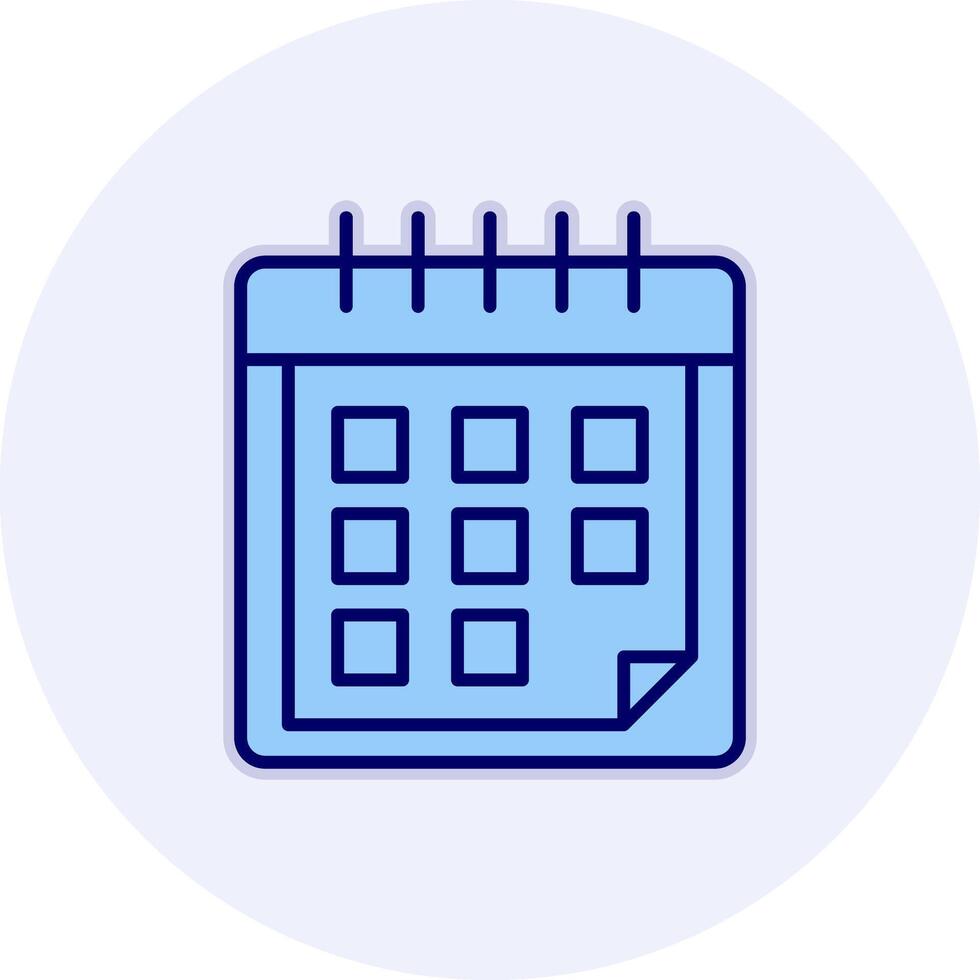 icône de vecteur de calendrier