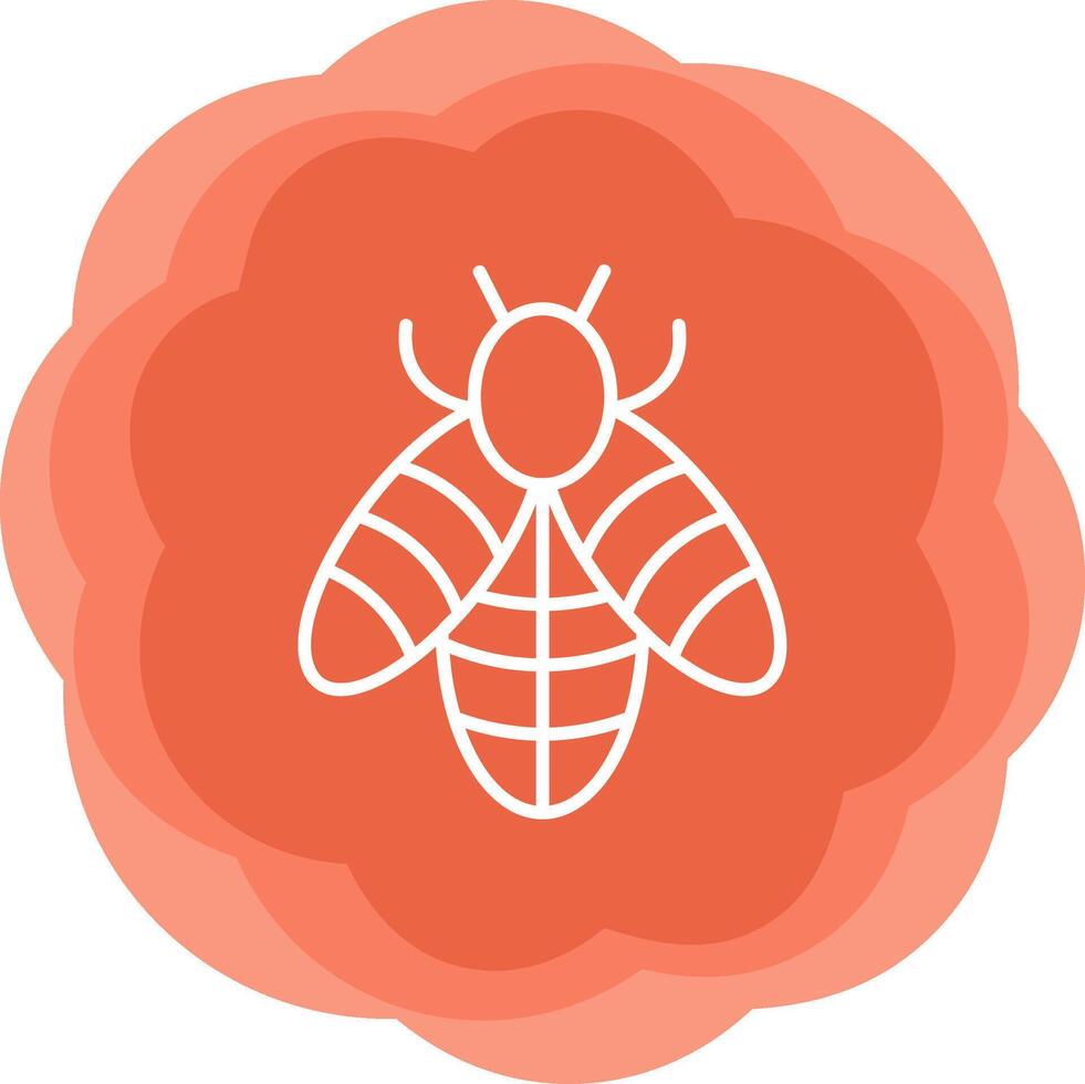 icône de vecteur d'abeille