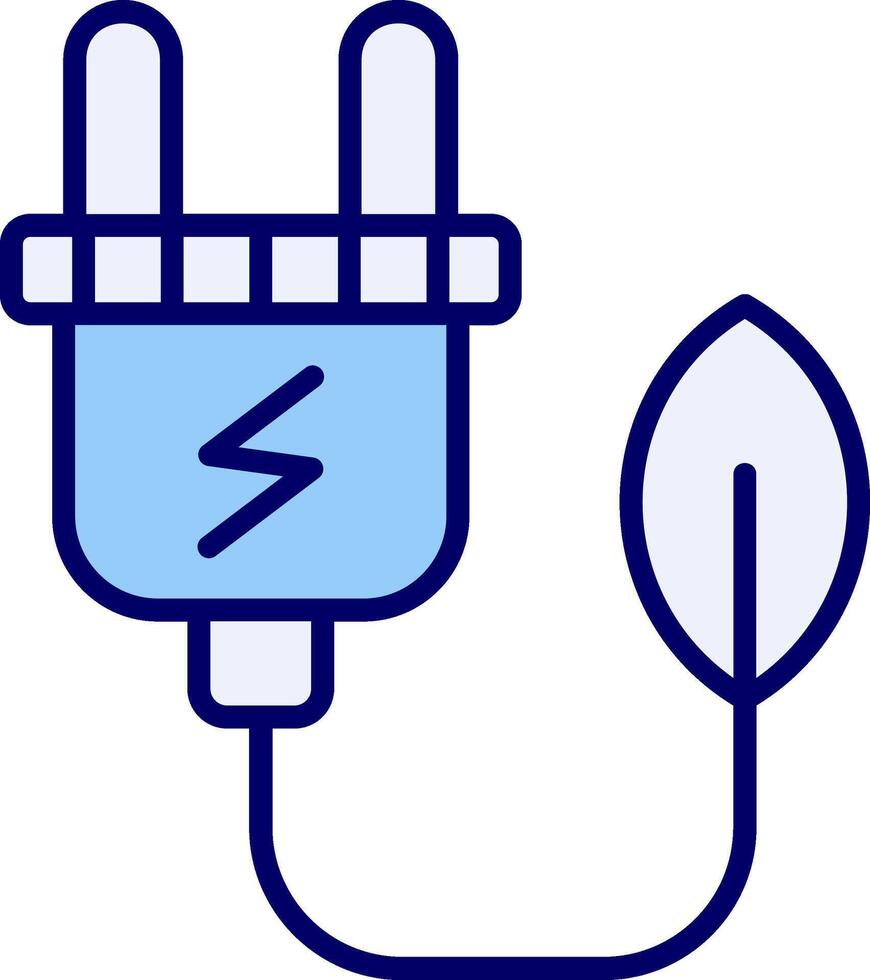 icône de vecteur d'énergie verte