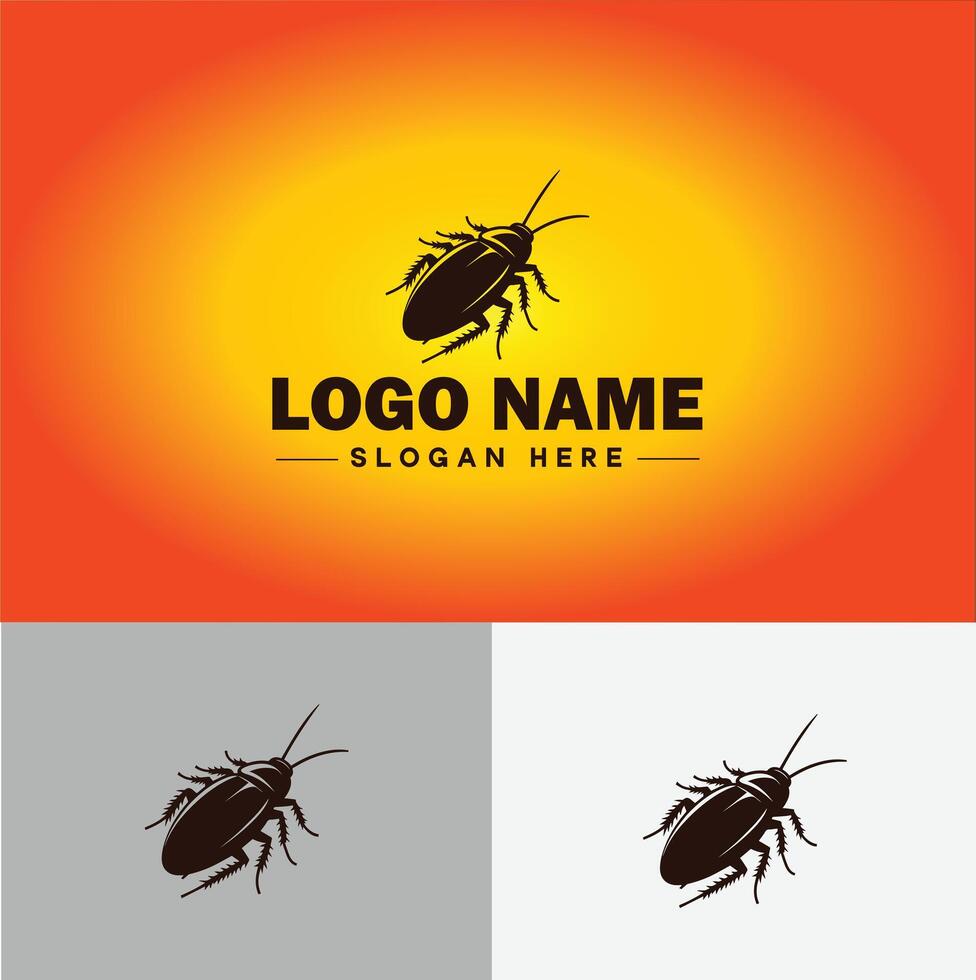 cafard logo vecteur art icône graphique pour affaires marque icône cafard logo modèle