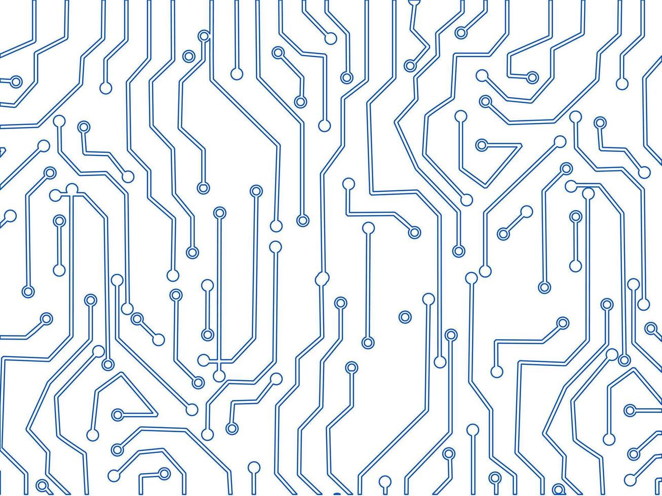 circuit planche La technologie vecteur