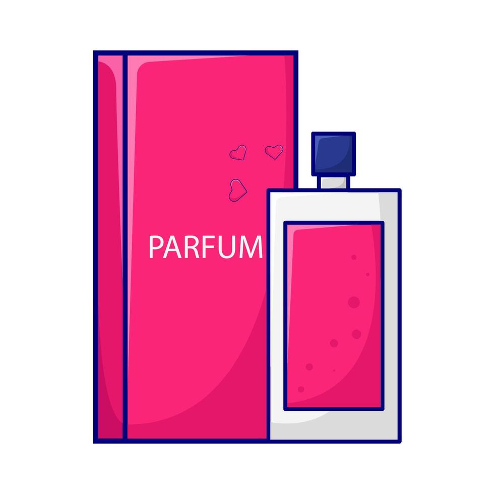 illustration de parfum vecteur