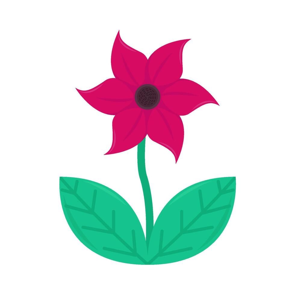 illustration de plante fleur vecteur