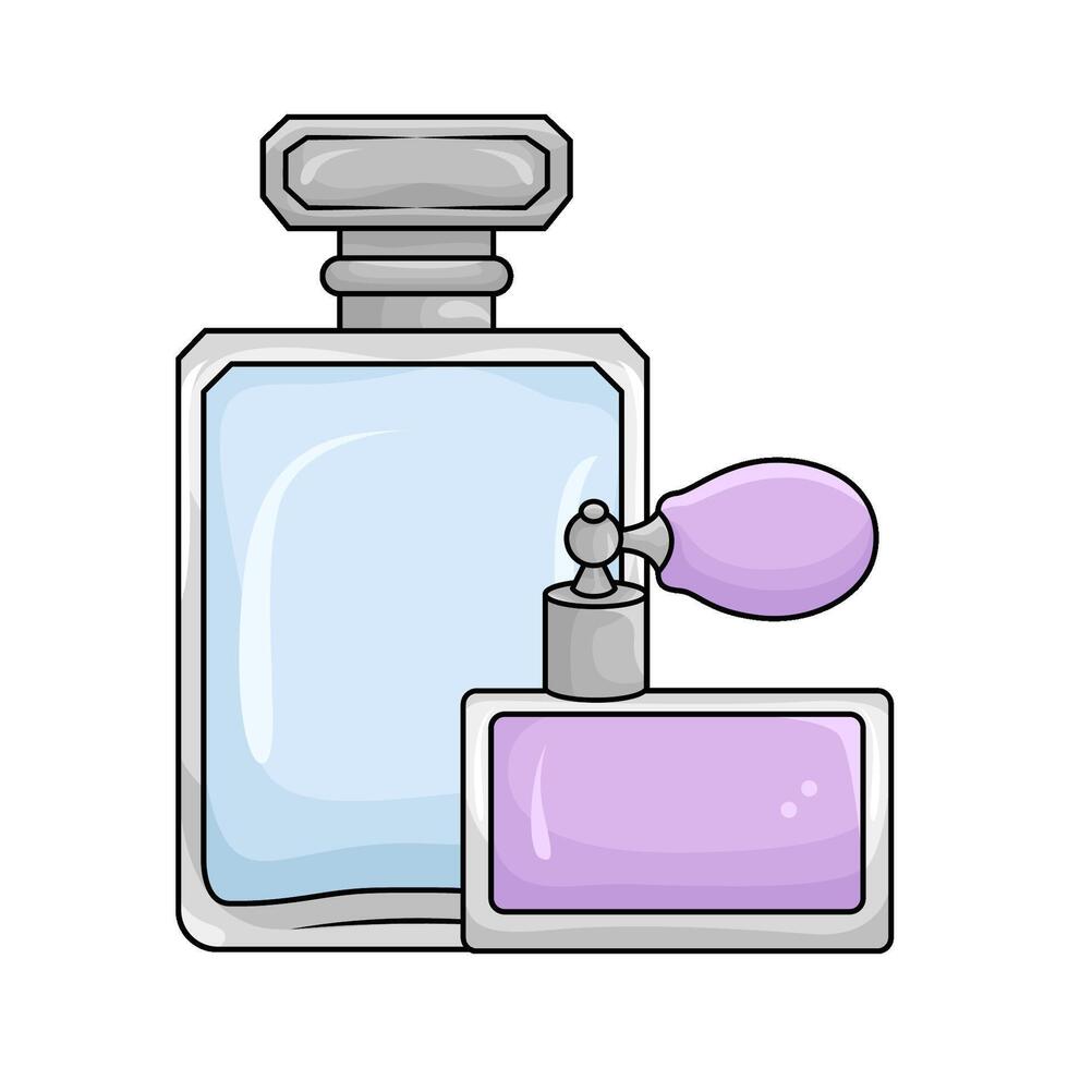 illustration de parfum vecteur