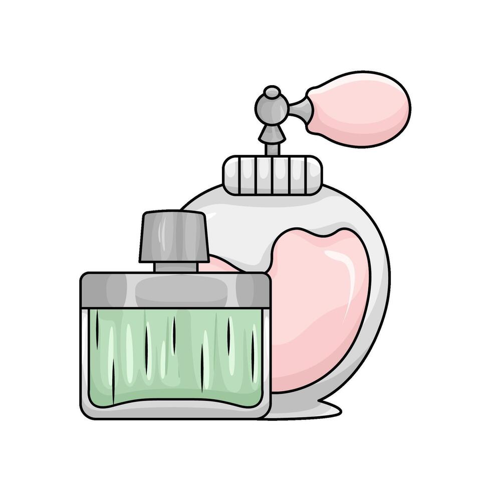 illustration de parfum vecteur