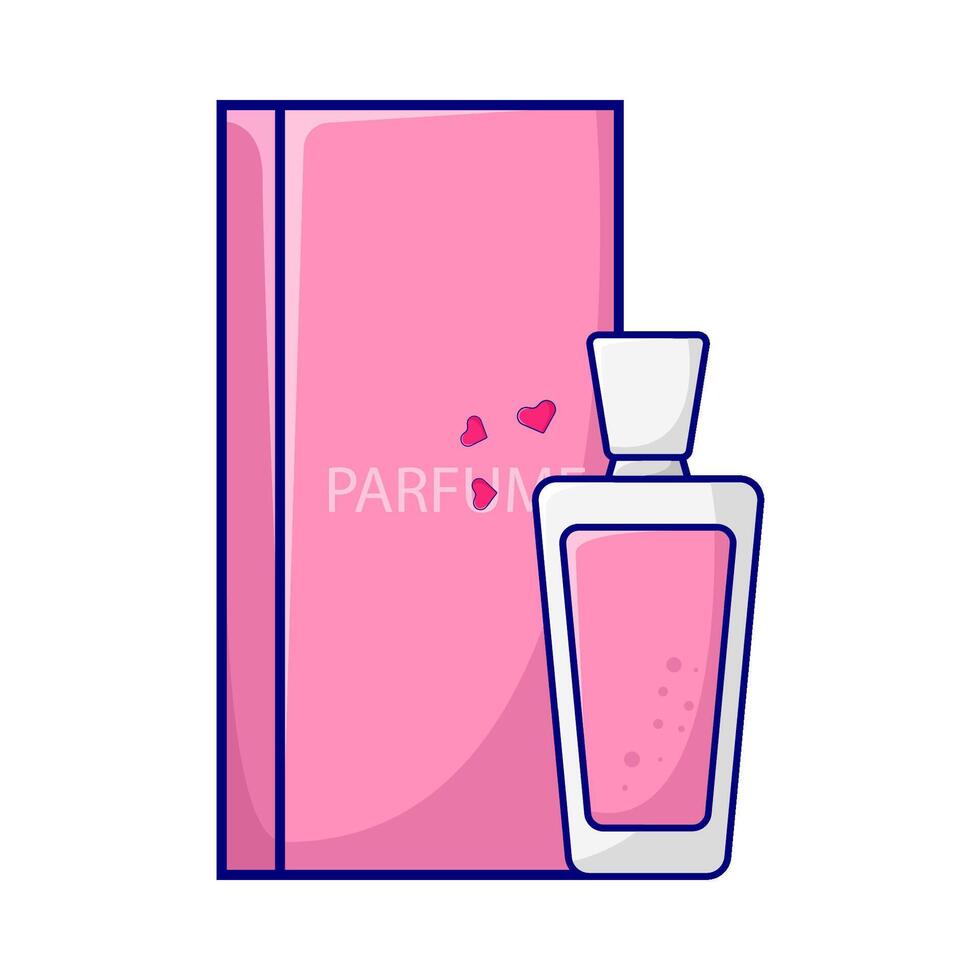 illustration de parfum vecteur