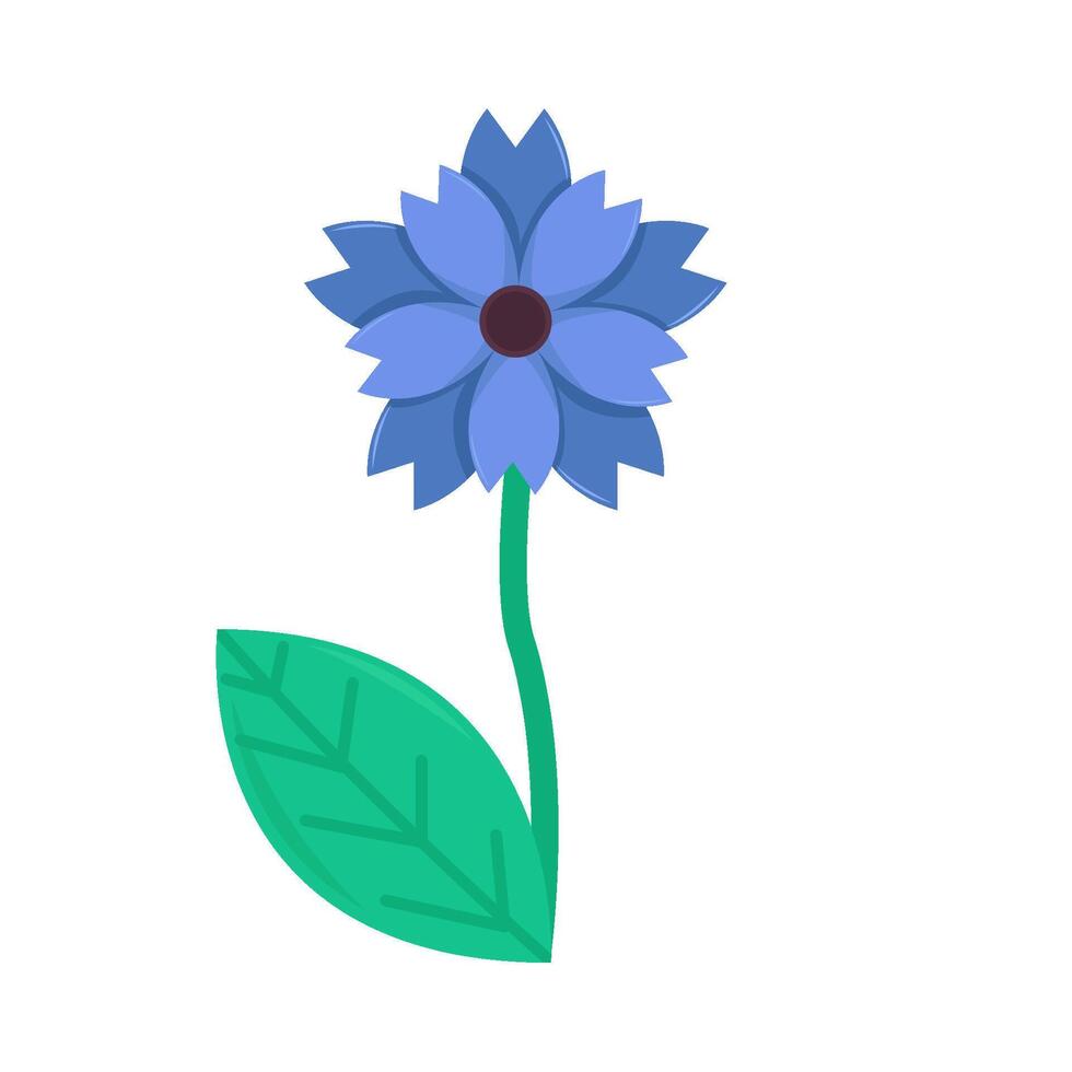 illustration de plante fleur vecteur