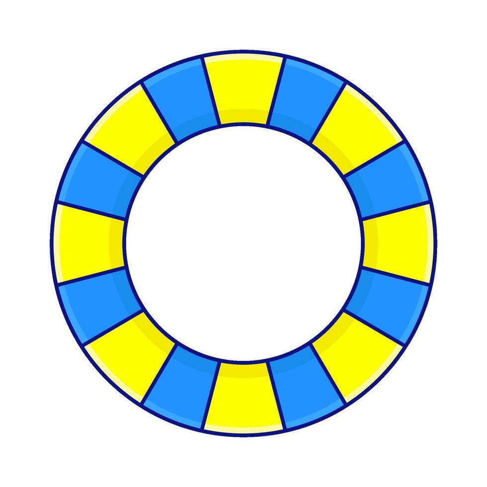 illustration de bouée de sauvetage vecteur