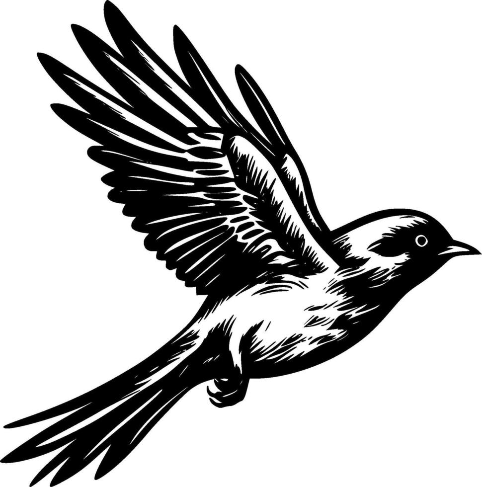 oiseau - haute qualité vecteur logo - vecteur illustration idéal pour T-shirt graphique