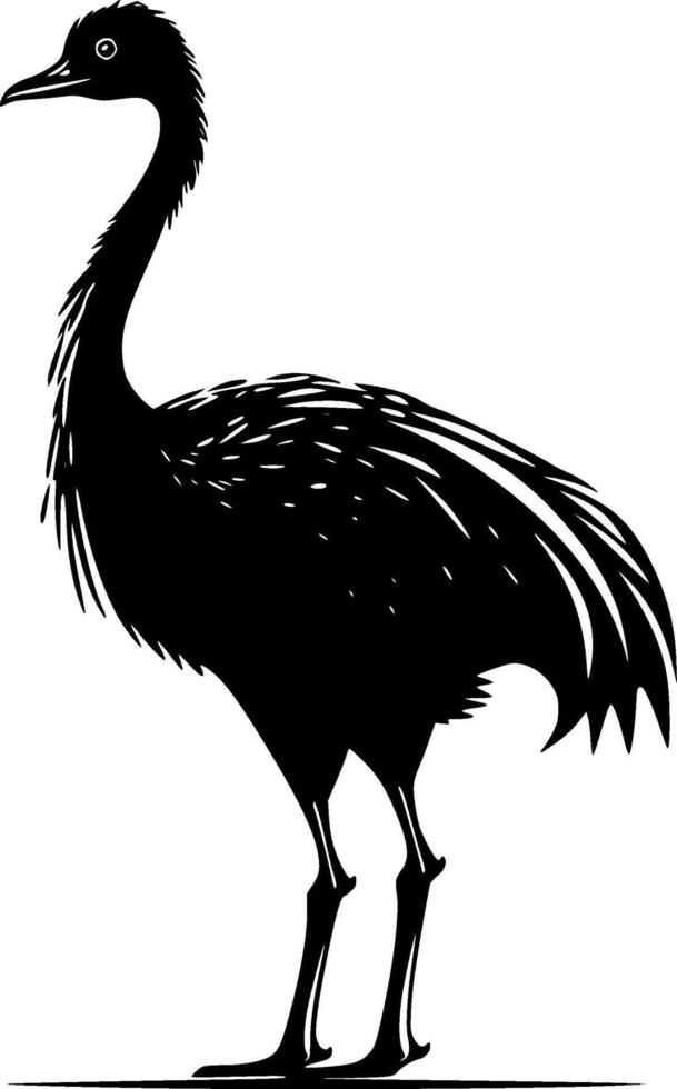 dodo, minimaliste et Facile silhouette - vecteur illustration