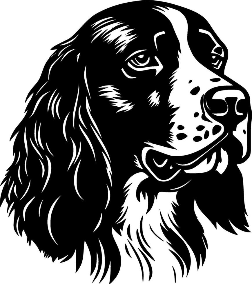 chien - minimaliste et plat logo - vecteur illustration