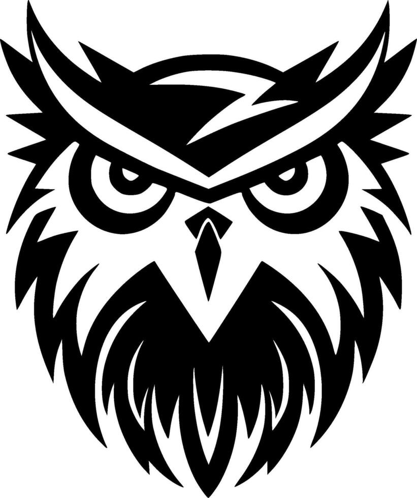 hibou - haute qualité vecteur logo - vecteur illustration idéal pour T-shirt graphique