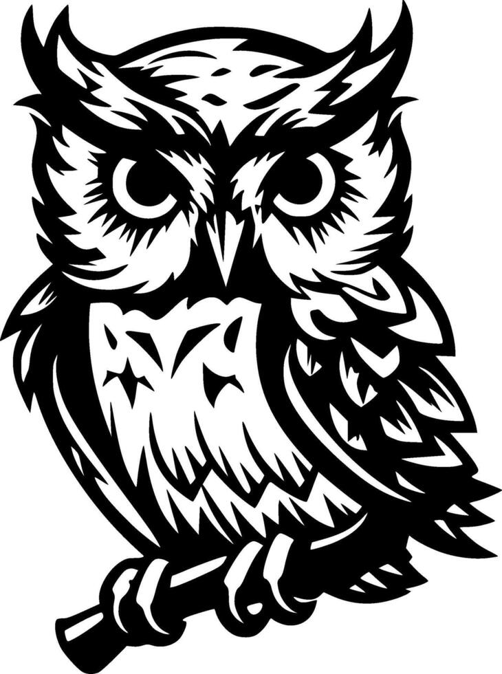 hibou bébé - haute qualité vecteur logo - vecteur illustration idéal pour T-shirt graphique