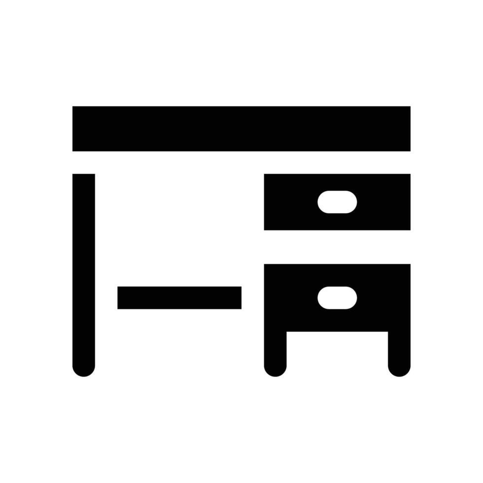 bureau icône. vecteur glyphe icône pour votre site Internet, mobile, présentation, et logo conception.