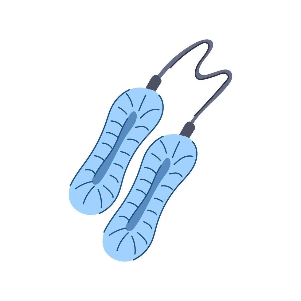 un service chaussure séchoir électrique dessin animé vecteur illustration