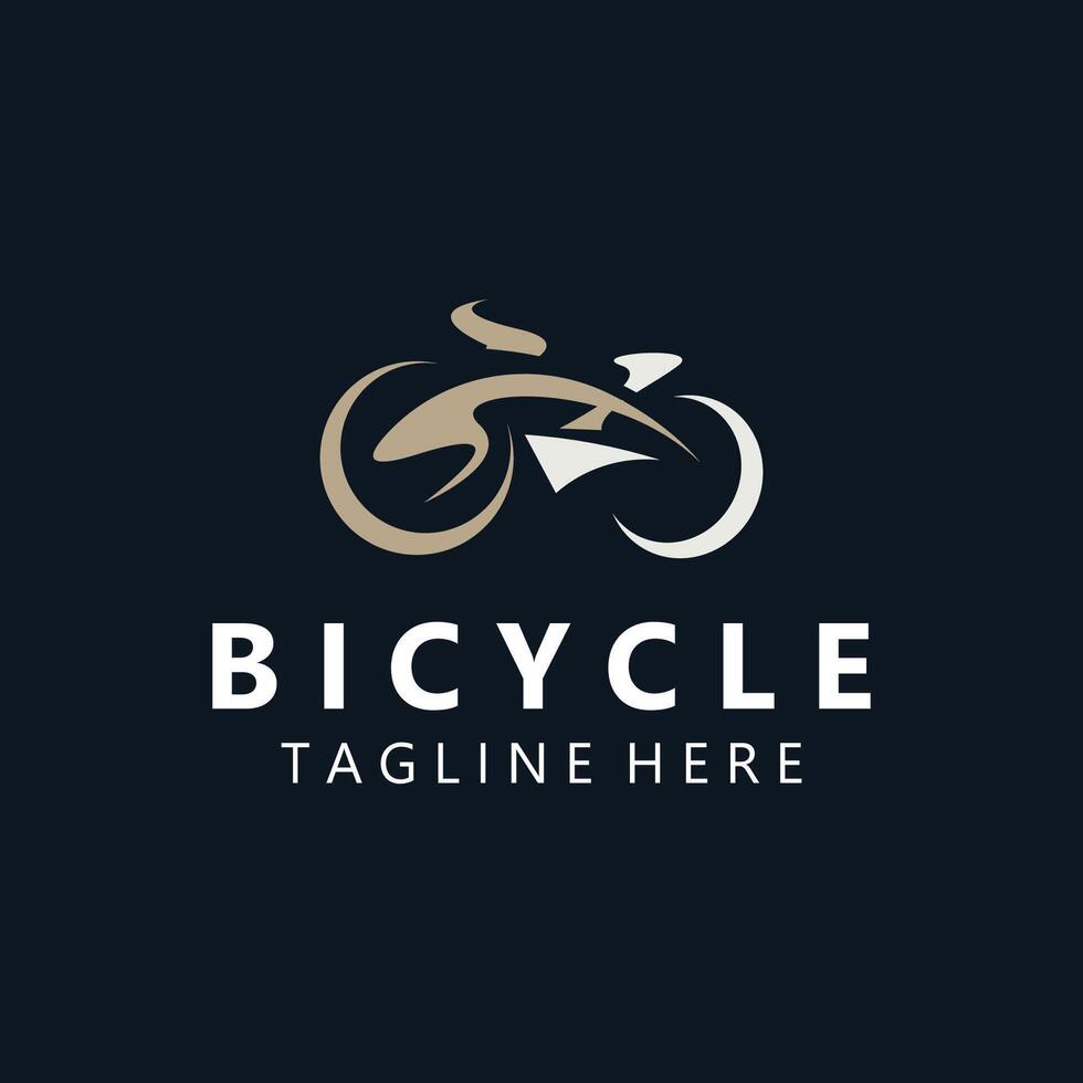 vélo logo modèle conception inspiration. vélo boutique qualité symbole icône vecteur