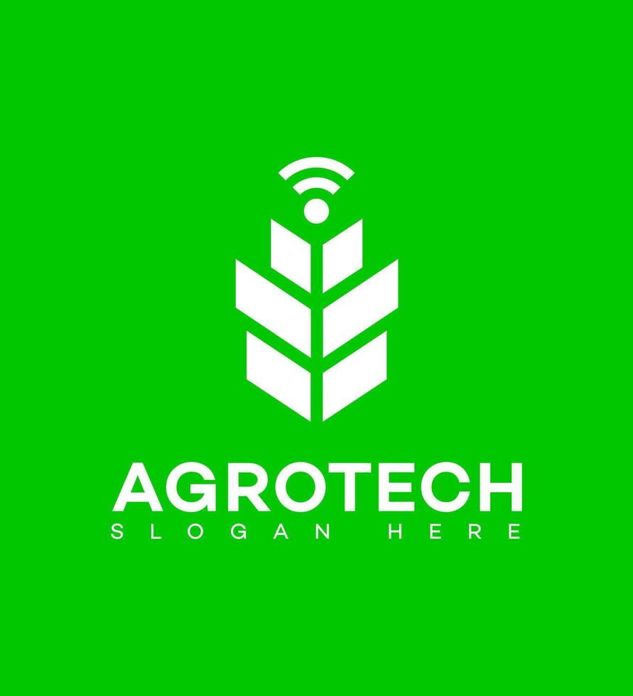 agro technologie logo icône marque identité signe symbole vecteur