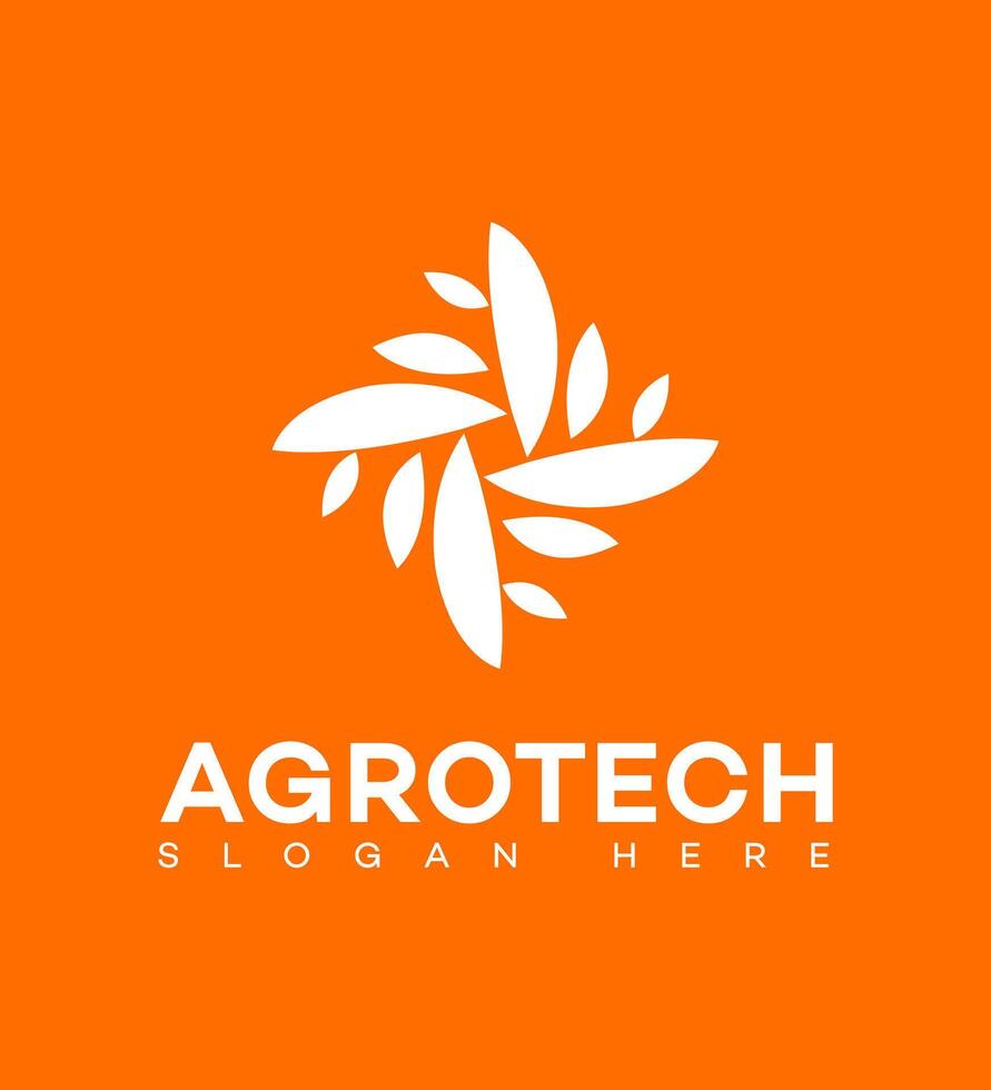 agro technologie logo icône marque identité signe symbole vecteur