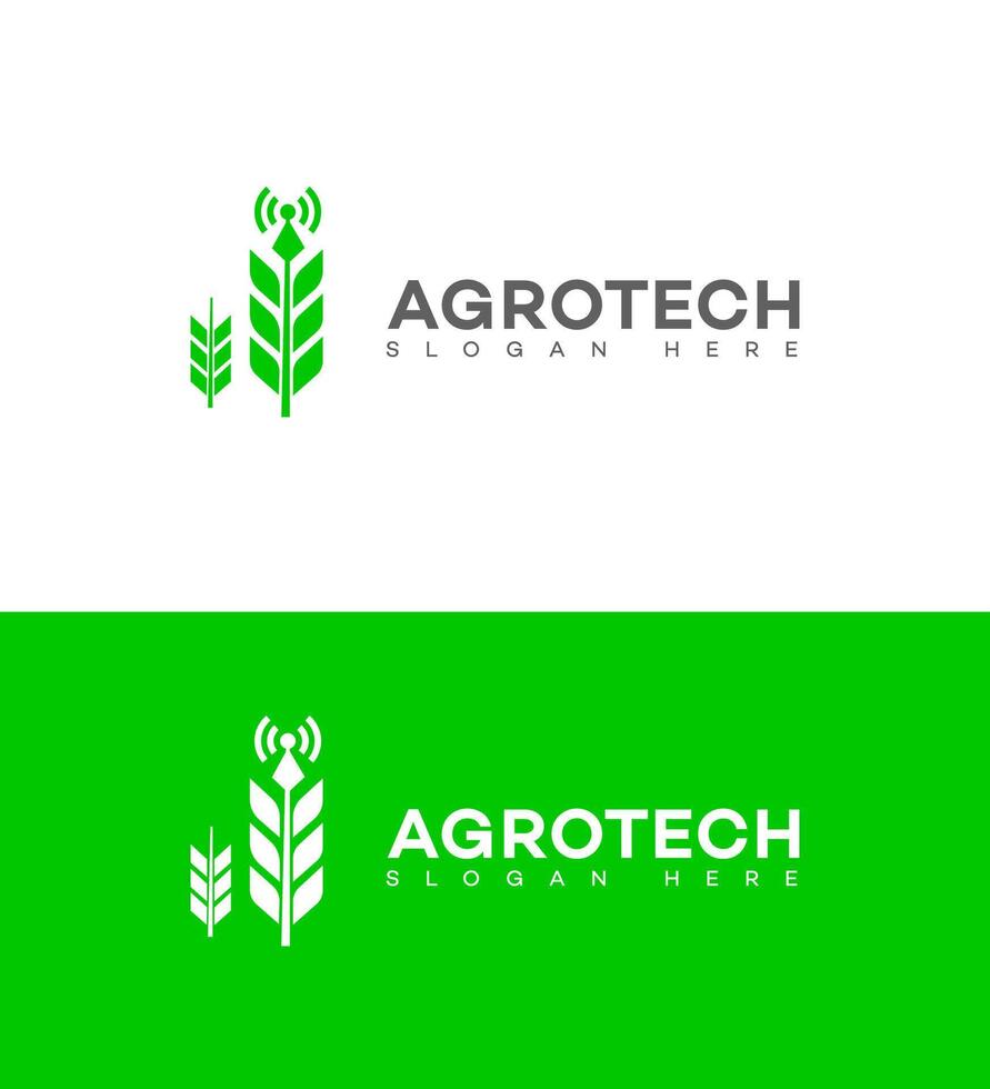 agro technologie logo icône marque identité signe symbole vecteur