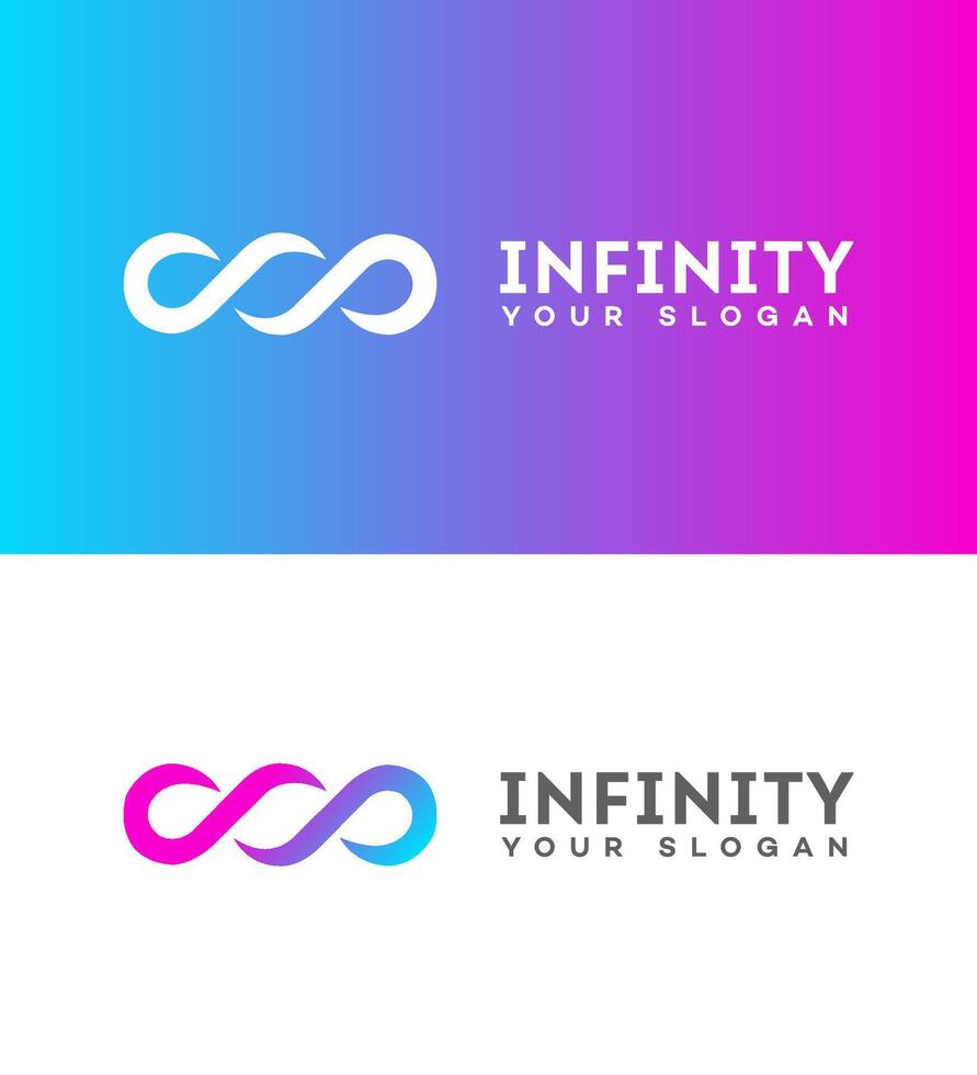 infini logo icône marque identité signe symbole vecteur