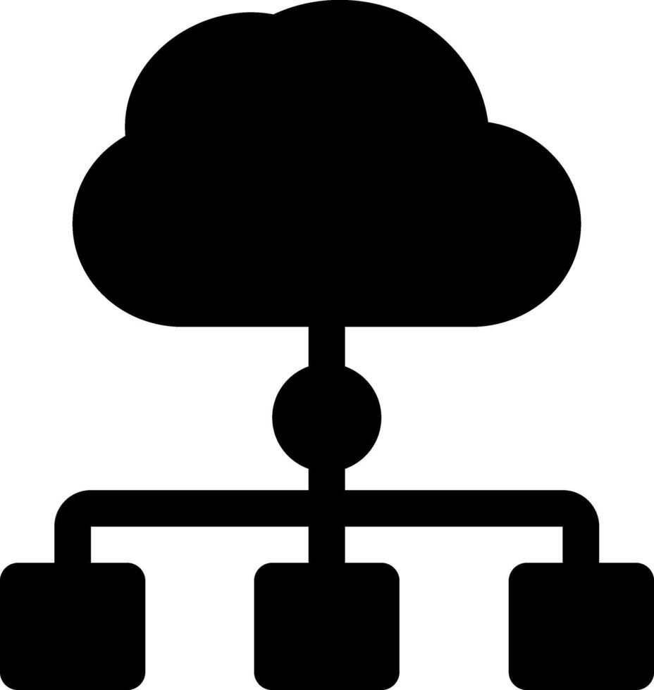 cette icône ou logo nuage algorithme icône ou autre où le résultat de technologique sophistication dans stockage information et autres ou conception application Logiciel vecteur