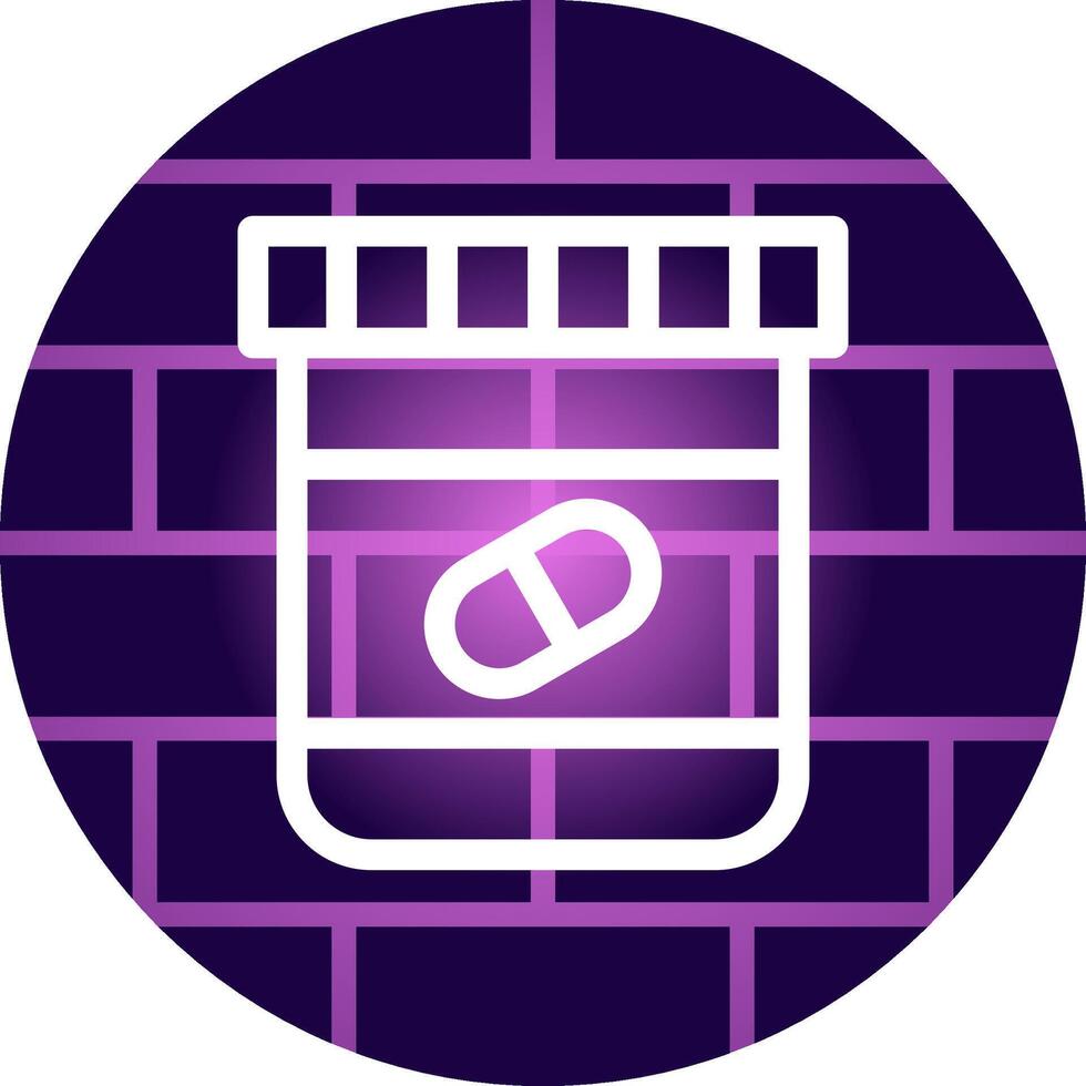 conception d'icônes créatives de pilules vecteur