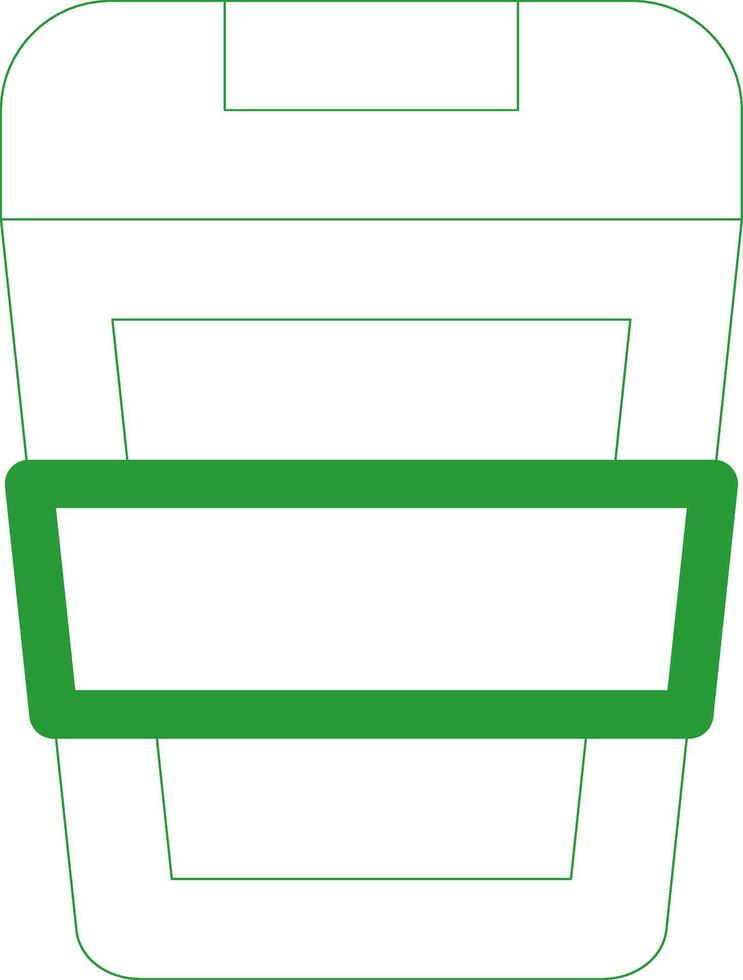 ligne vert pente conception vecteur